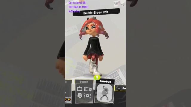 Double Cross Dab Emote Splatoon 3.