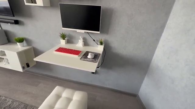 Отзыв покупателя на стол навесной откидной для балкона СО 1 Белый от мебельной фабрики "ДЖАЗ" смотреть онлайн