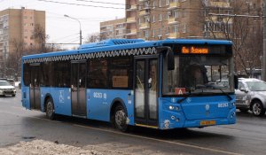Поездка на автобусе ЛиАЗ 5292.65 №08353 Временный маршрут 039 Даниловский р-к - м. Университет МСК