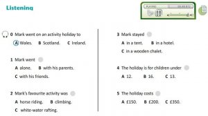 EXCEL 6 for Kaz M6c / Ex.5 p.71 / Choose A, B or C