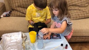 Обзор Мега набора опытов Научно нескучно - Пенный Монстр