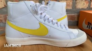 Nike Blazer Mid 77 Vintage “White Yellow” review