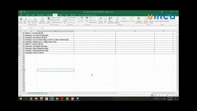 Thực hành Autocad 2D và 3D смотреть онлайн