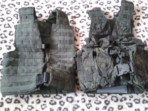 Обзор-сравнение жилетной основы 6Ш117 и жилетной основы модернизированной