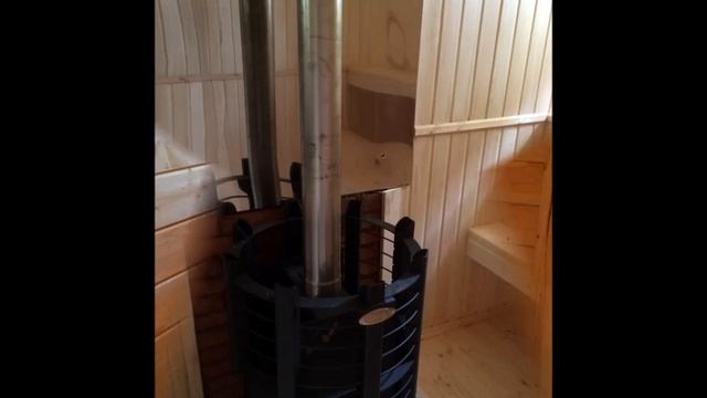 Одноэтажная баня из бруса Б-15 "Варвара" (8х9)