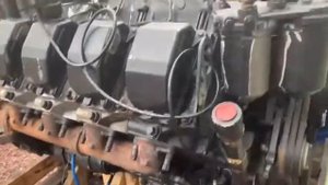 Пробный запуск двигателя ТМЗ 8481 трактора К744Р3