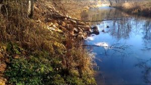 Красный водопад на реке Холохольня (10 км от города Старица)