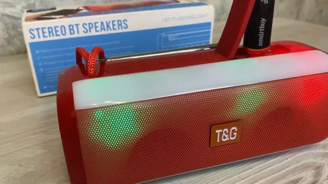 ⚡️ОБЗОР БЛЮТУЗ КОЛОНКА TG-144 с FM радио! ?САМАЯ ПОПУЛЯРНАЯ БЮДЖЕТНАЯ КОЛОНКА С РАДИО