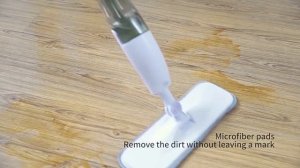 Видео Швабра Xiaomi Deerma Spray Mop TB500 с распылителем воды. Сменный элемент материал микрофибра