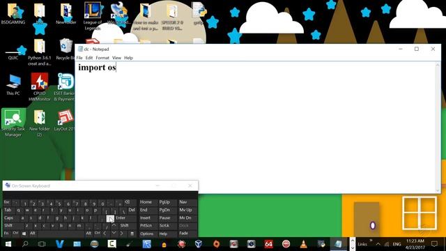 Python 3 6 1 Module To Clear Console بايتون وحدة لمسح الكونسول смотреть онлайн