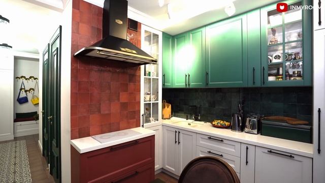 ?Бомбический дизайн интерьера в ОБЫЧНОЙ ПАНЕЛЬКЕ. Яркая КУХНЯ, много ХРАНЕНИЯ и СОВЕТЫ .