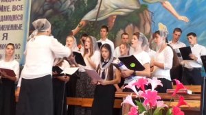 "От погибели спасла меня милость Божия!"- молодёжный хор