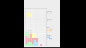 Tetris Demo (Created in Java)