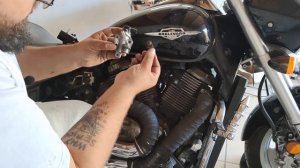 AIR FILTER SPIKE SUZUKI BOULEVARD M90 / FILTRO TIPO SPIGA ALTO FLUJO SUZUKI BOULEVARD M90