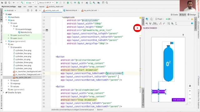 Android animation list | Android animation list using xml | Android animation Tutorial смотреть онлайн