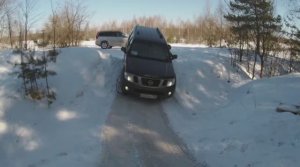 Жесткий off-road в снегу на стандартных внедорожниках NISSAN PATHFINDER, GREAT WALL HOVER H5.