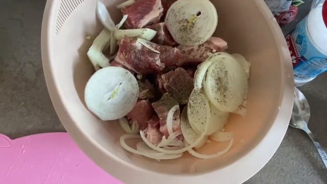 Парко-хозяйственный день/ пеку блины/ готовим шашлык /дома покупки к новому году
