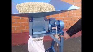 трехвальцовая дробилка ДиАл ПРОМ-3 (часть 1я)