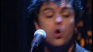 Green day live on the David Letterman show 20/09/2004 American Idiot