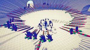 DARK PEASANT vs 100 EVERY UNIT ATTACK FROM ALL DIRECTIONS | TABS - Totally Accurate Battle Simulator