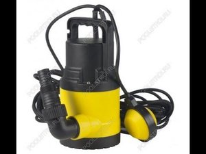 Обзор и проверка дренажного насоса для откачки чистой воды модель VC250ECL