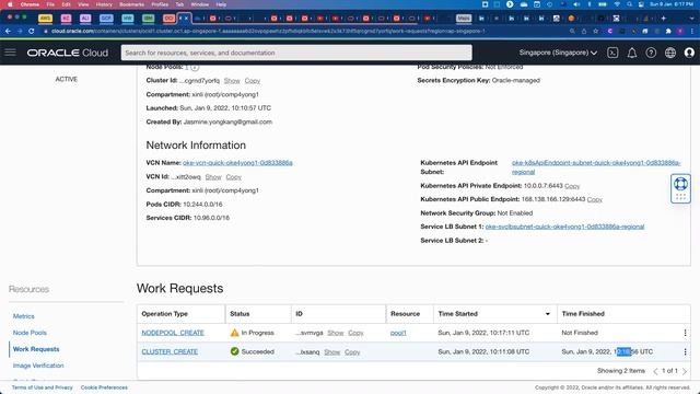 OKE Build - 10 mins to build an OKE Kubernetes Cluster on Oracle Cloud by Yongkang