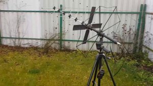 Работа антенны SatGun на SATCOM