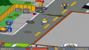 The Simpsons: Minutes To Meltdown (Java ME Game)