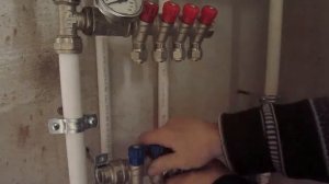 Теплый пол от 2-х контурного котла. Просто.Недорого.