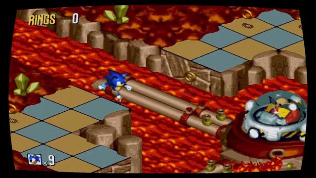 Sonic 3D. 05. Босс Огнеупорная броня