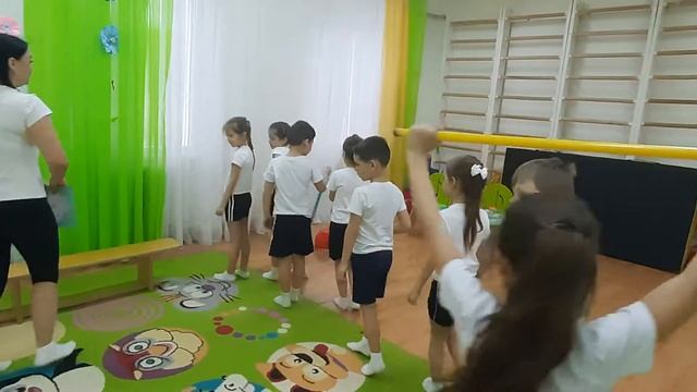 Занятие по физической культуре для подготовительной группы