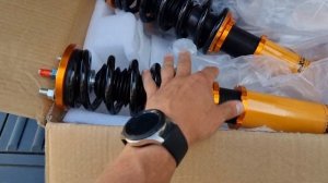 Обзор винтовой подвески (койловеров) Maxpeedingrods на Honda CR-V 1 поколение RD1-RD3.
