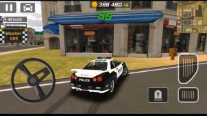 police drift Car Driving Android gameplay 2023 - gadi game #4831