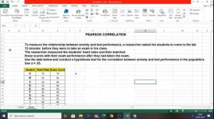 Correlation Basics and Pearson Correlation in Excel By Dr  C Thirumal Azhagan