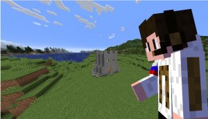 Как сделать дом в виде ладьи.