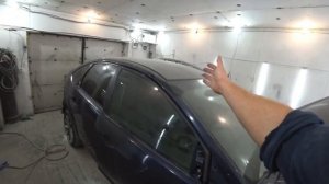 Покраска Ford focus в цвет ПЕРСЕЙ?. Погдготовка, обклей-ка, мойка, преображение Федора @kmsavto