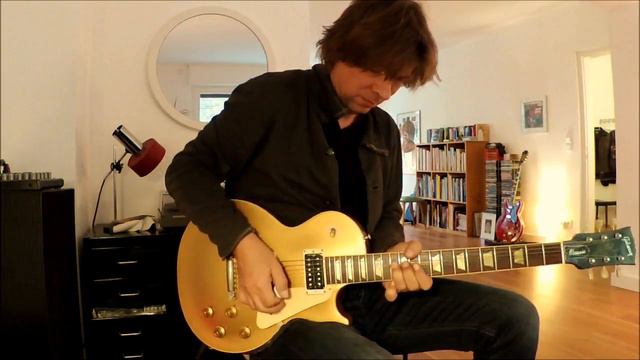 2001 Gibson Les Paul Classic, goldtop смотреть онлайн