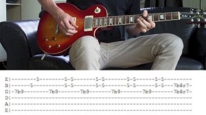 AC DC - Highway To Hell SOLO Guitar Lesson (With Tabs)