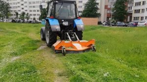 Роторная газонная косилка на трактор МТЗ 82