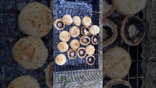 МАРИНОВАННЫЕ ШАМПИНЬОНЫ НА РЕШЕТКЕ ГРИЛЬ