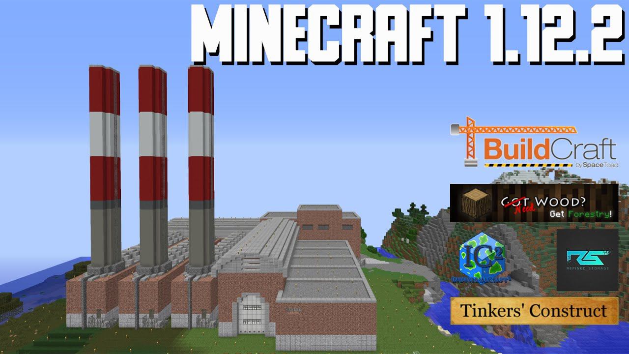 Индустриальная маленькая вселенная Minecraft 1.12.2 смотреть онлайн