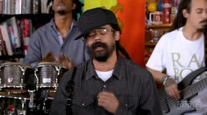 Damian Marley singing Slave Mill live at studio