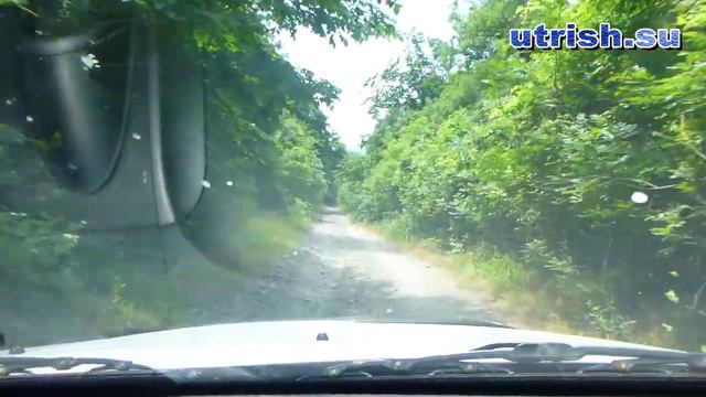 Дорога на Малый Утриш со стороны Анапы