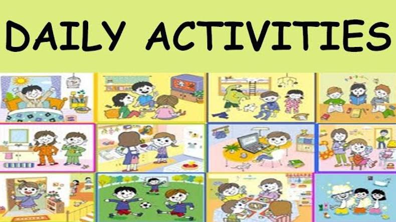 DAILY ACTIVITIES. Распорядок дня- лексика+аудирование.