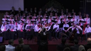 Сводный хор "Верность Твоя велика", Межцерковное Рождественское Богослужение 07.01.2019