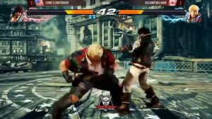 Tekken 7 EVO Low Tier God (Miguel) vs Billion$ William$ (BOB) TWITCH CHAT