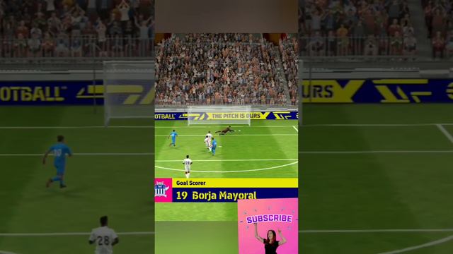 Borja Mayoral fastest goal #fifa #efootball #pes