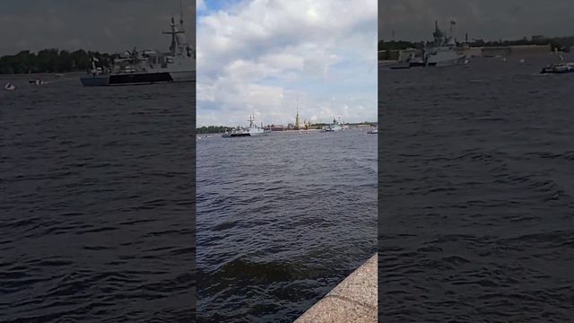 На набережной реки Нева в Санкт-Петербурге. (15.07.2023 года).#петербург