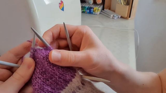 Как убавлять петли с наклоном вправо и влево смотреть онлайн