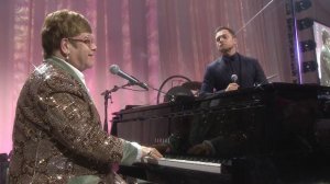 ROCKETMAN | Elton John and Taron Egerton perform ''Tiny Dancer"
